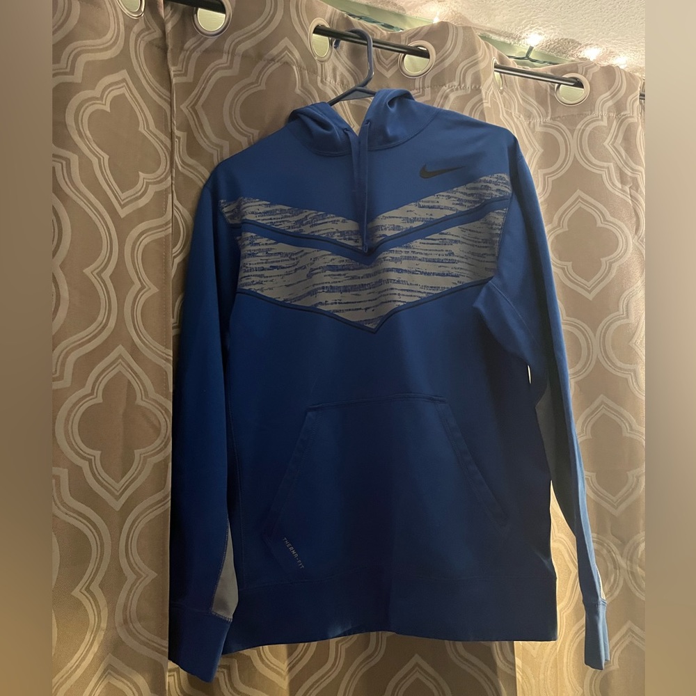NIKE Men’s Blue Hoodie